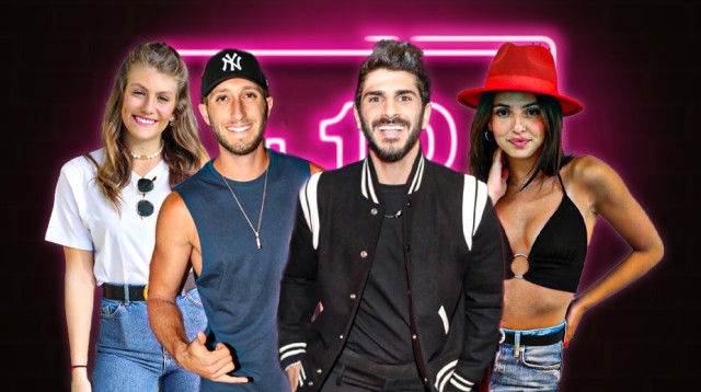 קים אור אזולאי, ליאור דואק, בן זיני, טיילור מלכוב (צילום: יח"צ,אביב חופי,מיכה לובטון,רפי דלויה HOT)