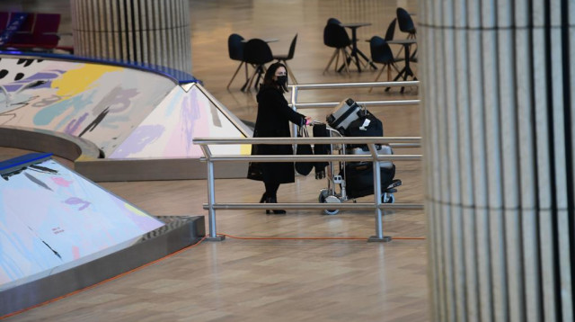 נתב"ג בסגר השלישי (צילום: אבשלום ששוני)