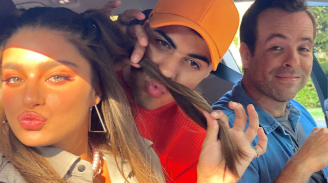 עם אודי כגן (צילום: דנה פוליג)