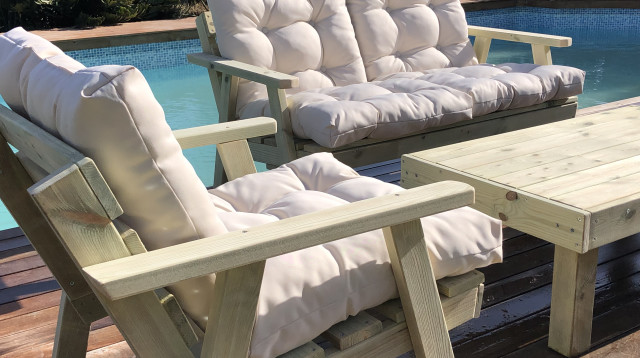 ריהוט לגינה  (צילום: פסים ריהוט גן)