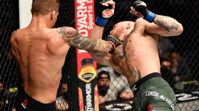 קונור מקגרגור , דסטין פורייה (צילום: Jeff Bottari/Zuffa LLC)