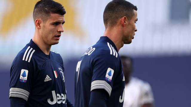 כריסטיאנו רונאלדו, אלברו מוראטה (צילום: Marco Canoniero/LightRocket via Getty Images)