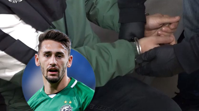 עומר אצילי, מעצר צח"מ איילון (צילום: מאור אלקסלסי / משטרת ישראל)