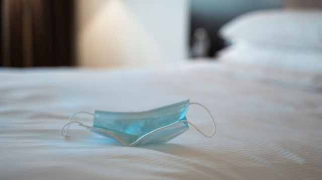 קורונה במלונית, אילוסטרציה (צילום: Getty images)