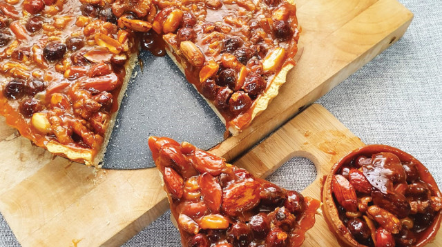 פאי אגוזים (צילום: סברינה לוי באדיבות ישראלי קיטשן)