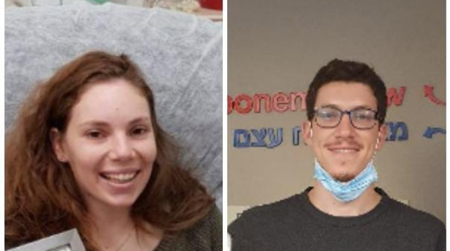 רואי (מימין) ויעל (משמאל) דר (צילום: עזר מציון)