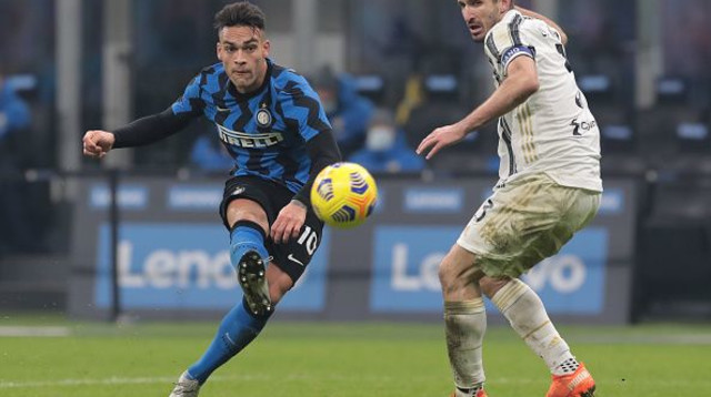 לאוטרו מרטינס, ג’ורג’יו קייליני (צילום: Emilio Andreoli - Inter/Inter via Getty Images)