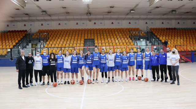 נבחרת ישראל בכדורסל נשים (צילום: איגוד הכדורסל)