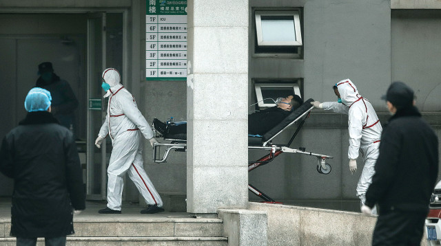 העיר ווהאן בסין עם פרוץ משבר הקורונה  (צילום: gettyimages)