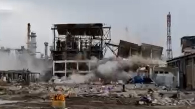 הפיצוץ של יחידת יהל"ם (צילום: צילום מסך דו"צ)