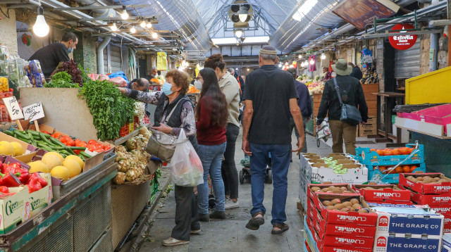 שוק מחנה יהודה בירושלים (צילום: מארק ישראל סלם)