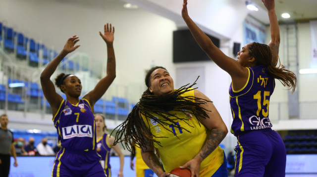 דניאל אדאמס (צילום: באדיבות מנהלת ליגת העל לנשים בכדורסל)