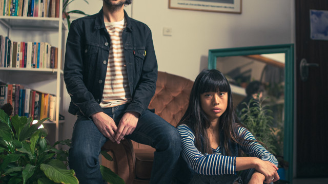 עומר פרקש וקרן אילן  (צילום: סופיה קרטבצב)