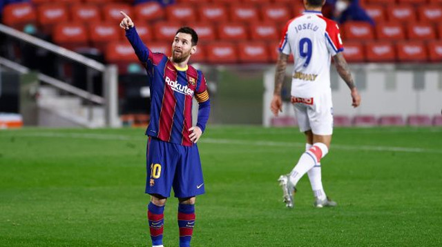 ליאו מסי (צילום: Eric Alonso/Getty Images)