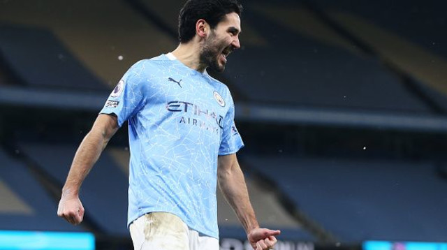 אילקאי גונדואן (צילום: Victoria Haydn/Manchester City FC via Getty Images)