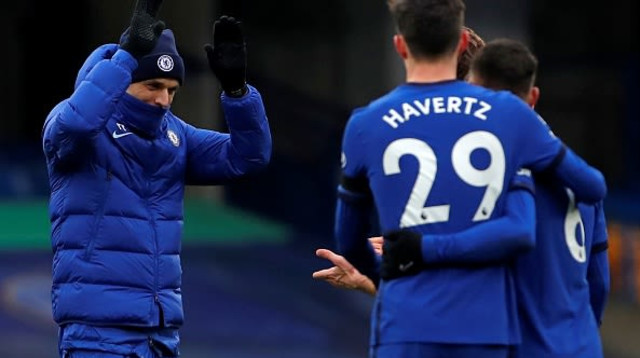 קאי האברץ, תומאס טוכל (צילום: ANDREW COULDRIDGE/POOL/AFP via Getty Images)