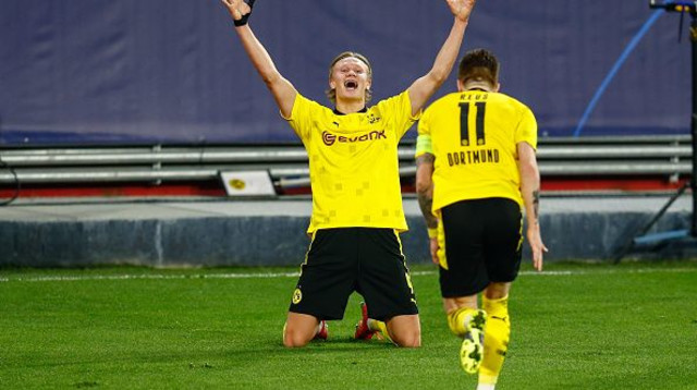 ארלינג הולאנד (צילום: Antonio Pozo/Pressinphoto / Icon Sport)