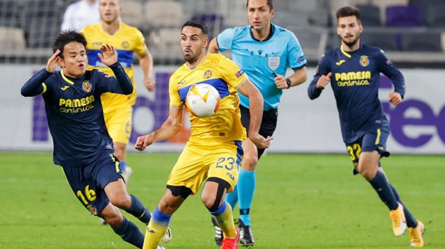 אייל גולסה מול ויאריאל (צילום: JACK GUEZ/AFP via Getty Images)