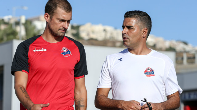 גבריאל תמאש, חיים סילבס (צילום: מאור אלקסלסי)