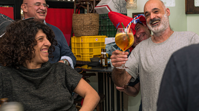 פורים 2021. המסיבה  (צילום: קרינה גנץ)