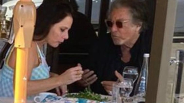 אל פאצ'ינו, מיטל דוהן (צילום: צילום מסך אינסטגרם,ענת אלון)