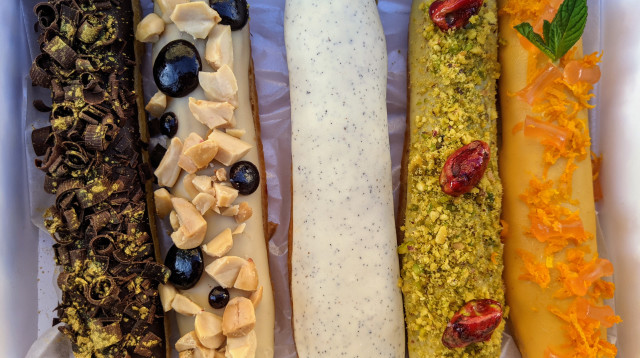 האקלרים של XOLO (צילום: אסנת גואטה)