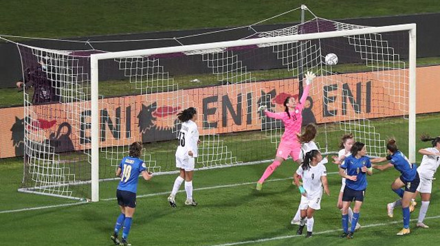 נבחרת איטליה מביסה 0:12 את ישראל (צילום: Gabriele Maltinti/Getty Images)