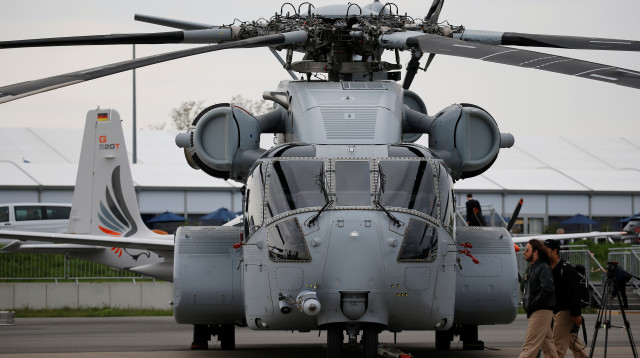 המסוק החדש שנבחר, CH53K מתוצרת "לוקהיד מרטין" (צילום: רויטרס)