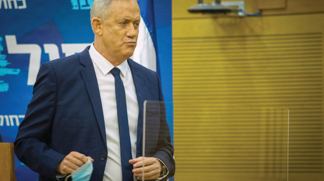 בני גנץ (צילום: אורן בן חקון)