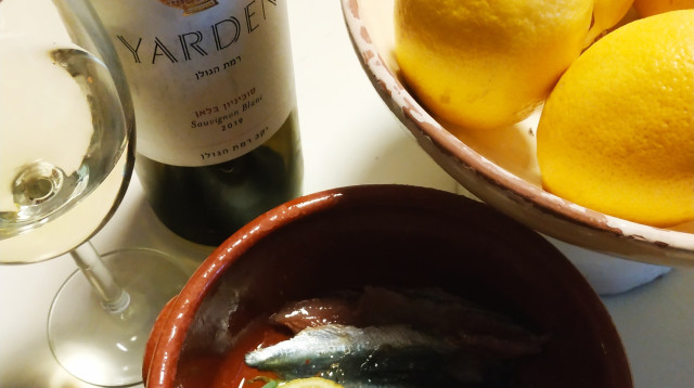 אנשובי כבוש וסוביניון בלאן  (צילום: חיליק גורפינקל )