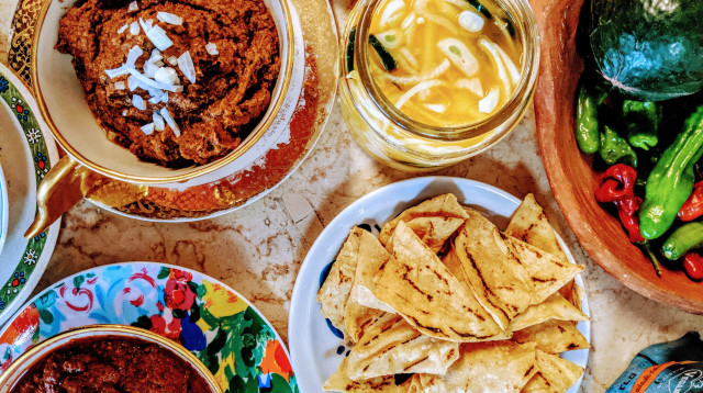 טרז פזוס ארוחה מקסיקנית (צילום: אסנת גואטה)