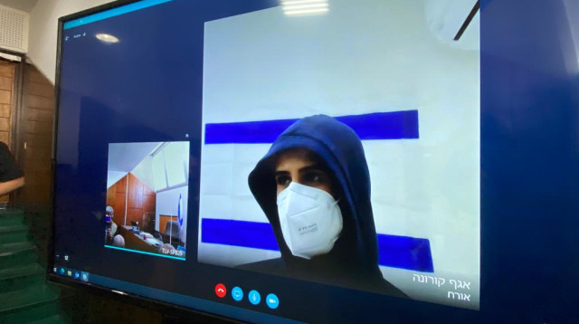 ירין שרף - החשוד באונס במלונית הקורונה (צילום: אבשלום ששוני)