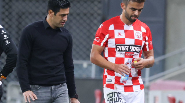 מיגל ויטור, אליניב ברדה (צילום: דני מרון)