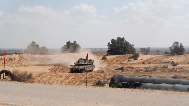 תרגיל צה"ל בצאלים (צילום: דובר צה"ל)