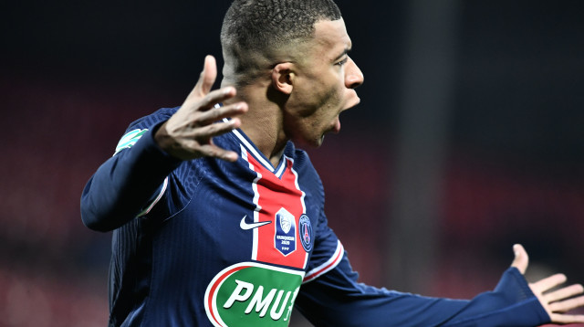 קיליאן אמבפה (צילום: FRED TANNEAU/AFP via Getty Images)