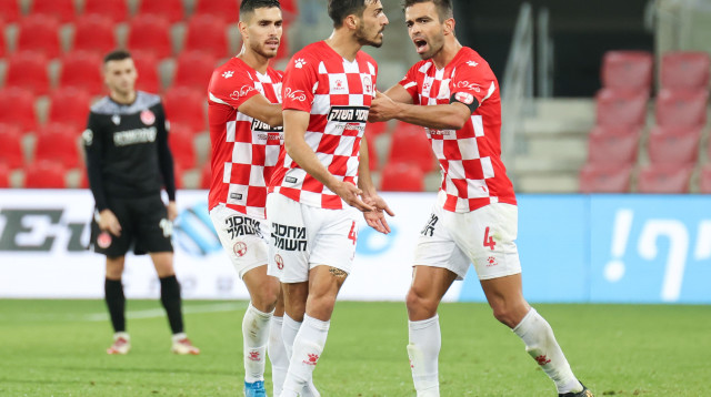 מיגל ויטור, חאתם עבד אלחמיד, דודי טויטו (צילום: דני מרון)