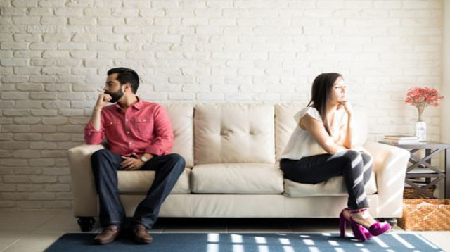 זוג בהליכי גירושין (צילום: Shutterstock)