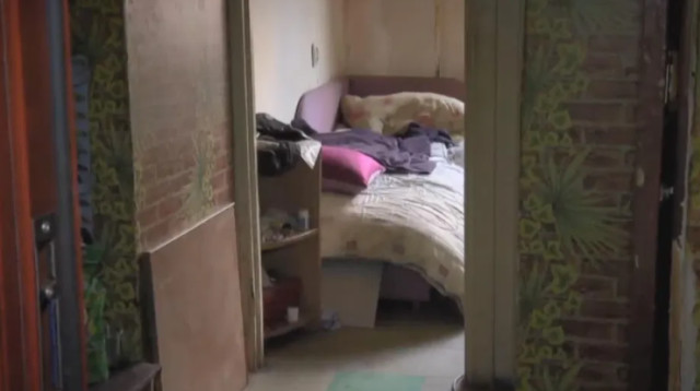 החדר בו הוחבאה הגופה (צילום: רשתות חברתיות)