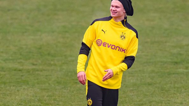 ארלינג הולאנד (צילום: Mario Hommes/DeFodi Images via Getty Images)