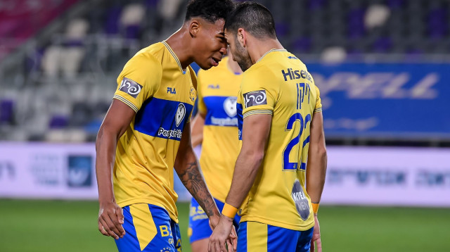 אבי ריקן, אדוארדו גררו (צילום: אריאל שלום)