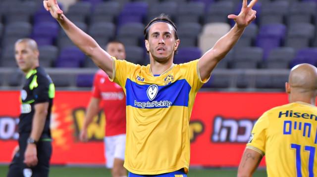 אלכסנדר פשיץ’ חוגג (צילום: אריאל שלום)