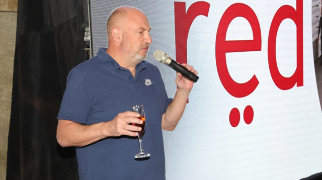 הראל ויזל בהשקת המותג RED (צילום: רפי דלויה)