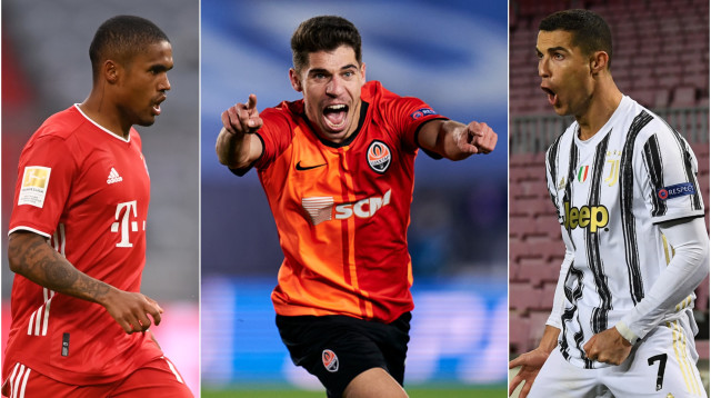 כריסטיאנו רונאלדו, מנור סולומון, דוגלאס קוסטה (צילום: Gettyimages)