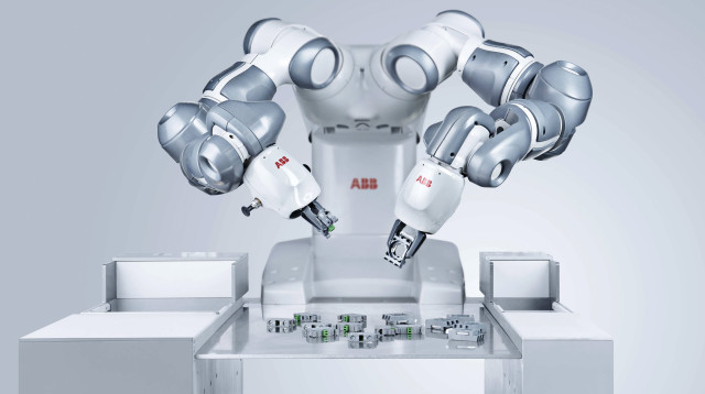 רובוט ה-YuMi (צילום: באדיבות ABB)