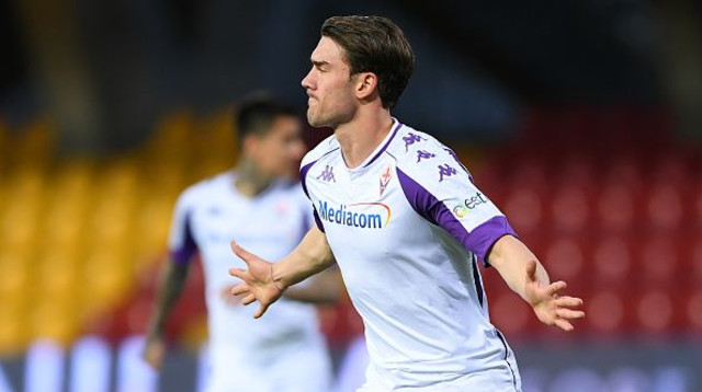 דושאן ולאחוביץ’ חוגג (צילום: Francesco Pecoraro/Getty Images)