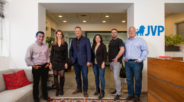 אראל מרגלית והשותפים החדשים בקרן JVP (צילום: דור פזואלו)