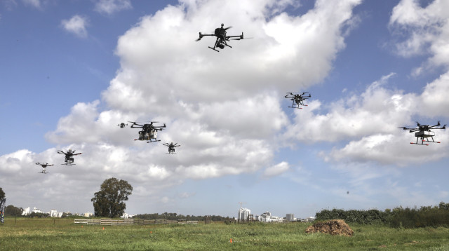 רחפנים (צילום: מרק ישראל סלם)