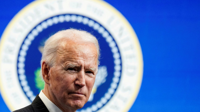 ג'ו ביידן (צילום: REUTERS/Kevin Lamarque)