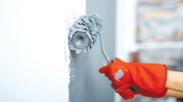 סיוד בית (צילום: אינגאימג)