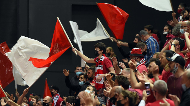 אוהדי הפועל תל אביב (צילום: ברני ארדוב)